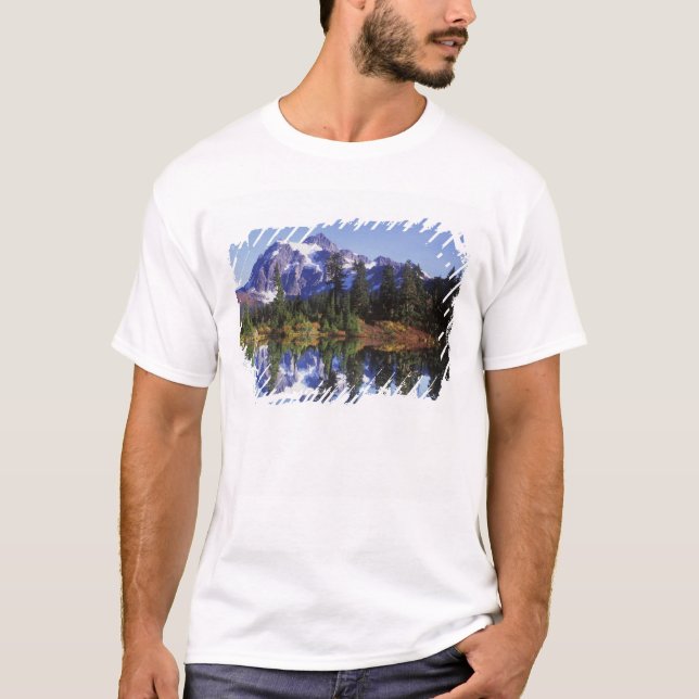 Camiseta N.A., EUA, Washington, Mt. Baker & Snoqualmie (Frente)