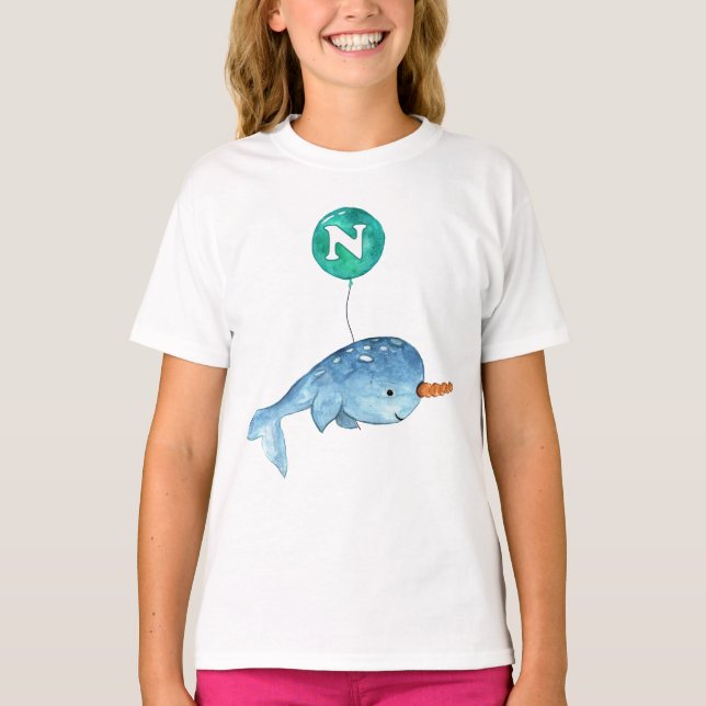 Camiseta N é para NARWHAL (Frente)
