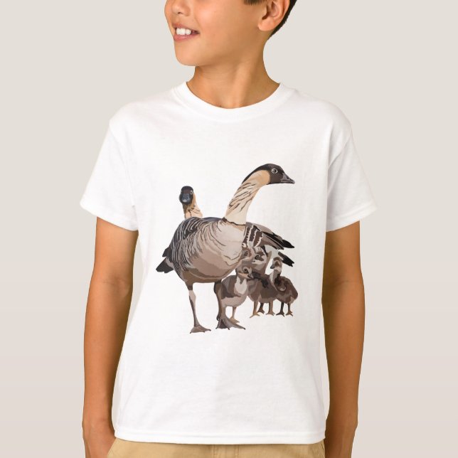 Camiseta N é para Nene Goose (Frente)