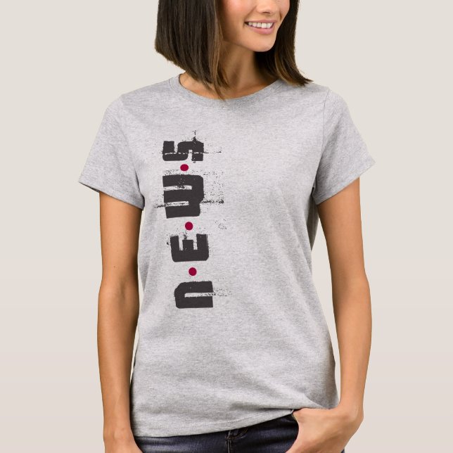 Camiseta N vertical•E•W•S (Frente)