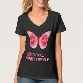 Camiseta Na Borboleta do Hashtag Social