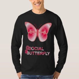 Camiseta Na Borboleta do Hashtag Social