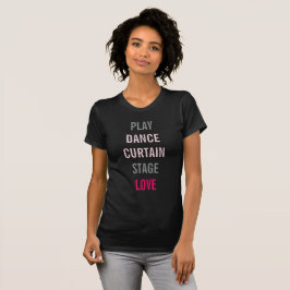 Camiseta Na Broadway Professional Arts Personalize Tee