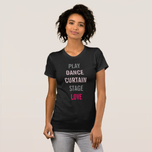 Camiseta Na Broadway Professional Arts Personalize Tee