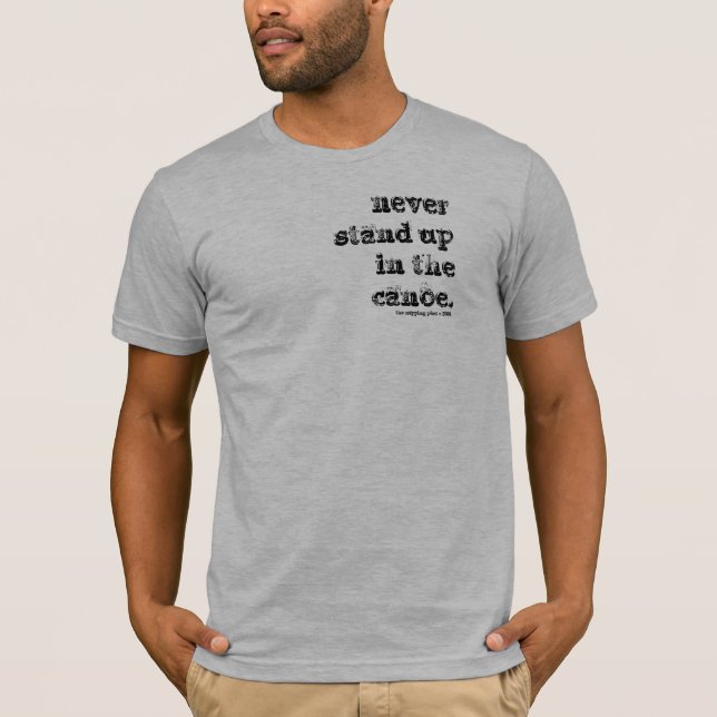 Camiseta na canoa (Frente)