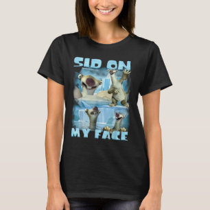 Camiseta Na Cara Sid Na Cara Idade Do Gelo Animal Selfie En
