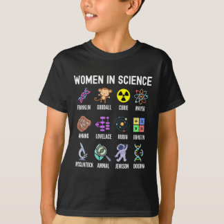 Camiseta Na Ciência - Feministas Que Empoderam Crianças-Tro