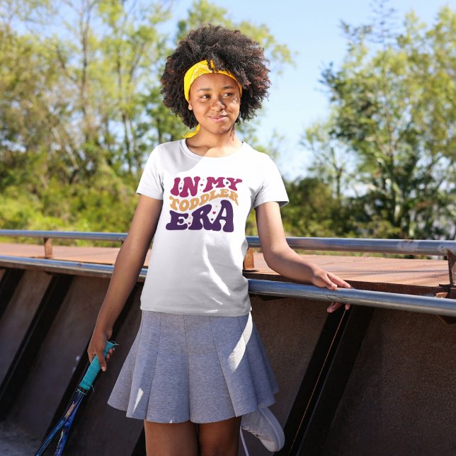 Camiseta Na Era Do Meu Bebê - Crianças Engraçadas E Bonitas (Criador carregado)