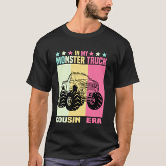 Camiseta Na Era dos Meus Caminhões Monstros Parentes Groovy