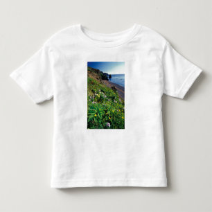 Camiseta NA, EUA, Alaska, Ilhas Semidi, Flores Selvagens