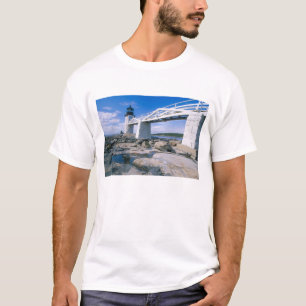 Camiseta NA, EUA, Maine, Port Clyde.  Marshall Point