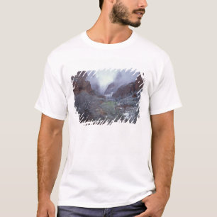 Camiseta NA, EUA, Utah, Zion NP, Primavera, tempestade de n