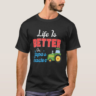 Camiseta Na Fazenda Verde Trator do Papa