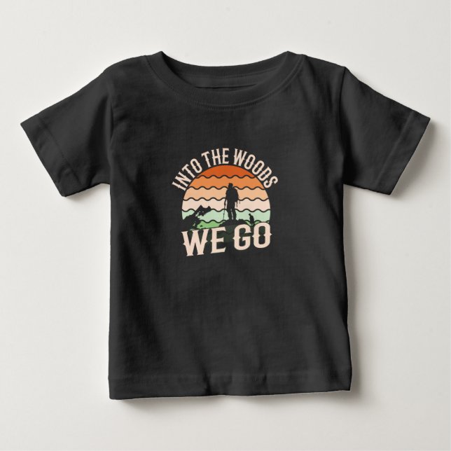 Camiseta Na floresta nós vamos (Frente)