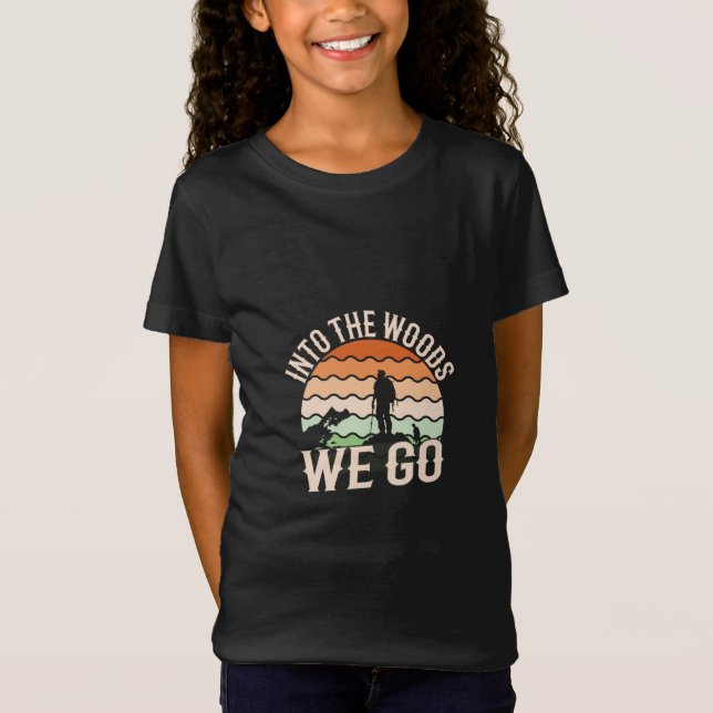Camiseta Na floresta nós vamos (Frente)
