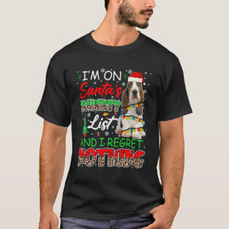 Camiseta Na Lista De Doidos De Papais noeis E Na Base De Na
