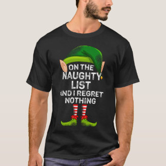 Camiseta Na Lista De Malditos E Eu Não Lamento Nada De Elf