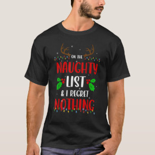 Camiseta Na Lista De Malditos E Eu Não Lamento Nada De Mulh