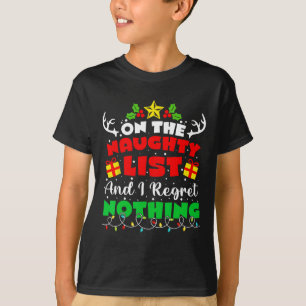 Camiseta Na Lista De Malditos E Eu Não Me Arrependo De Nada