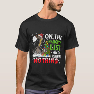 Camiseta Na Lista De Malditos E Não Lamento Nada De Natal