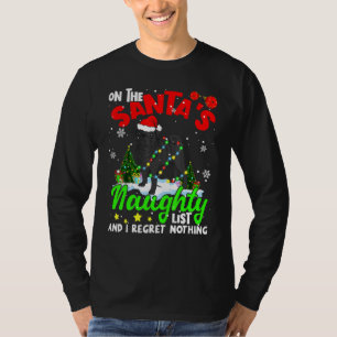 Camiseta Na Lista De Papais noeis Não Lamento Nada Que Os P