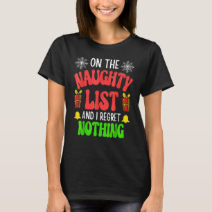 Camiseta Na Lista dos Travessos E Não Me Arrependo de Nada 