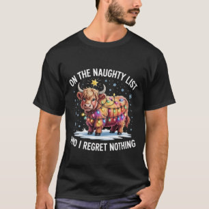 Camiseta Na Lista dos Travessos e Não Me Arrependo de Nada