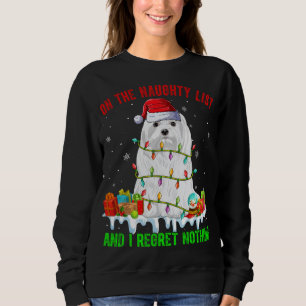 Camiseta Na Lista Maldita E Eu Não Lamento Nada Do Xmas Mal
