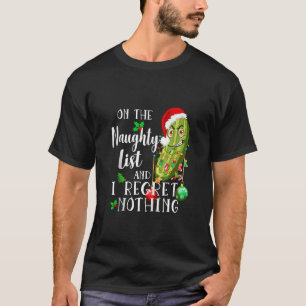 Camiseta Na lista travessa e eu arrependo-me de nada picles