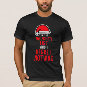 Camiseta Na Lista Travessa E Não Me Arrependo De Nada Engra