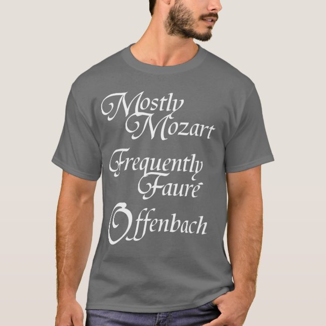 Camiseta Na maior parte (Frente)