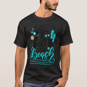 Camiseta Na Matança Familiar De Férias De Verão De Praia
