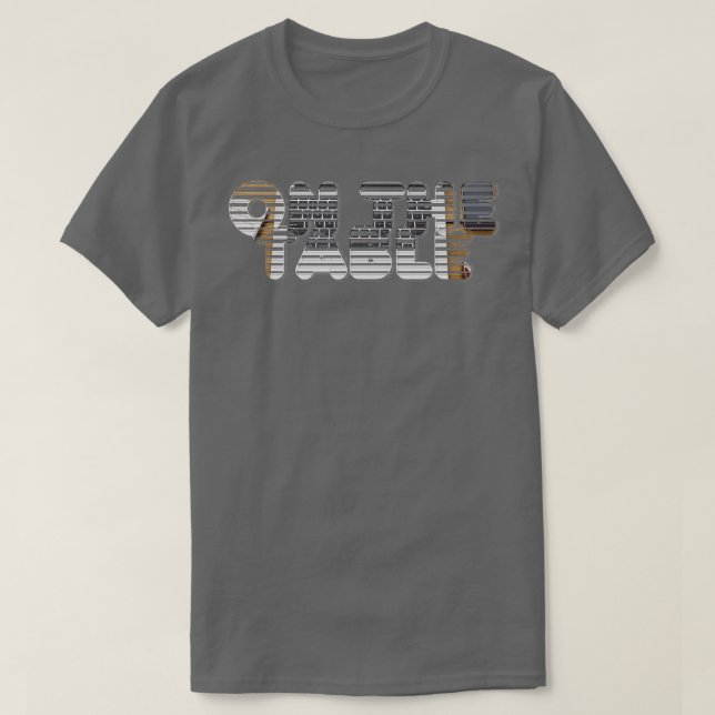 Camiseta na mesa (Frente do Design)