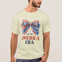 Na Minha América Laço Patriótico Quatro De Julho