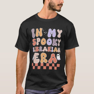 Camiseta Na Minha Biblioteca Spookarian Era Ghost Halloween
