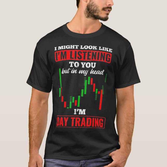 Camiseta Na Minha Cabeça, O Mercado De Valores Comercializa (Frente)