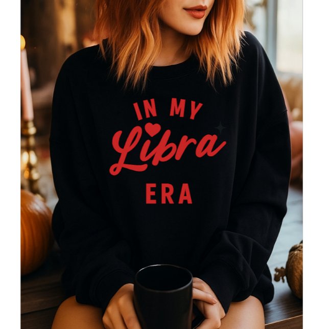 Camiseta na minha camisola Libra, presente de aniversário d (Criador carregado)