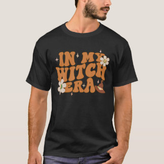 Camiseta Na Minha Época Da Bruxa, O Retron Groovy Witchy Fu