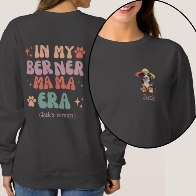 Camiseta Na Minha Época da Mãe Berner Personalizou a Mãe do (Criador carregado)