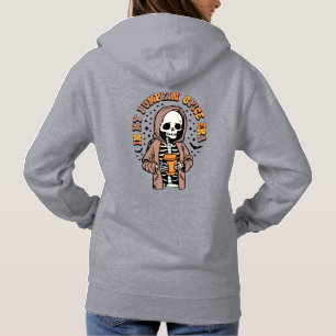 Camiseta Na Minha Época De Arroz Esqueleto Frente e Tra