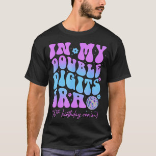 Camiseta Na Minha Época De Dois Dígitos, Retro 10 Anos, 10º