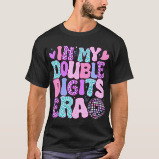 Camiseta Na Minha Época De Dois Dígitos, Retrocedendo 10 An