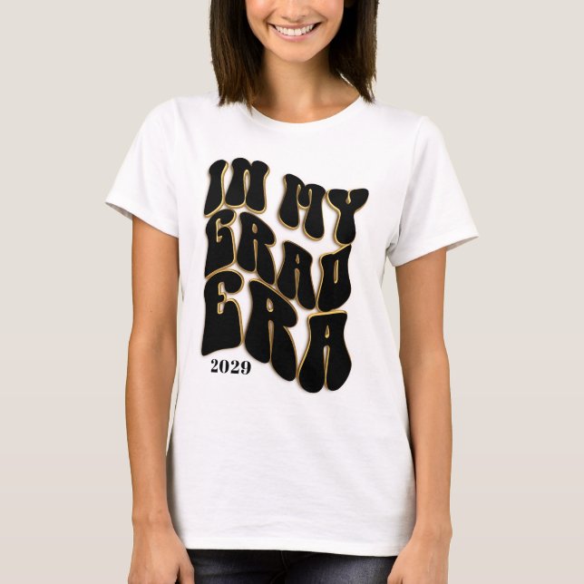 Camiseta Na Minha Época De Formando, Graduação (Frente)
