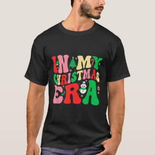 Camiseta Na Minha Época De Natal Mulheres Meninas Meninas M