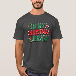 Camiseta Na minha época de Natal, um feliz garoto de Natal