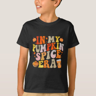 Camiseta Na Minha Época De Pumpkin Spice Engraçado Groovy F