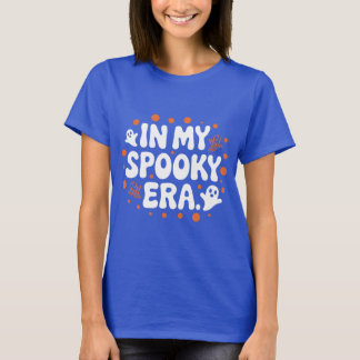 Camiseta Na Minha Época Estranha - Halloween Divertido
