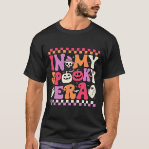 Camiseta Na Minha Época Louca Do Halloween O Fantasma Groov