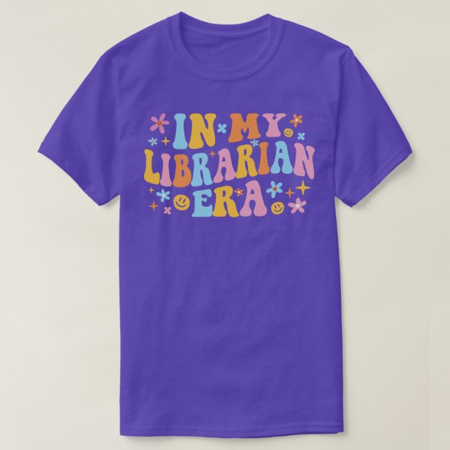Camiseta Na Minha Era Bibliotecária Eu (Frente do Design)