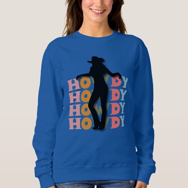 Camiseta Na Minha Era Da Cowgirl - Howdy (Frente)